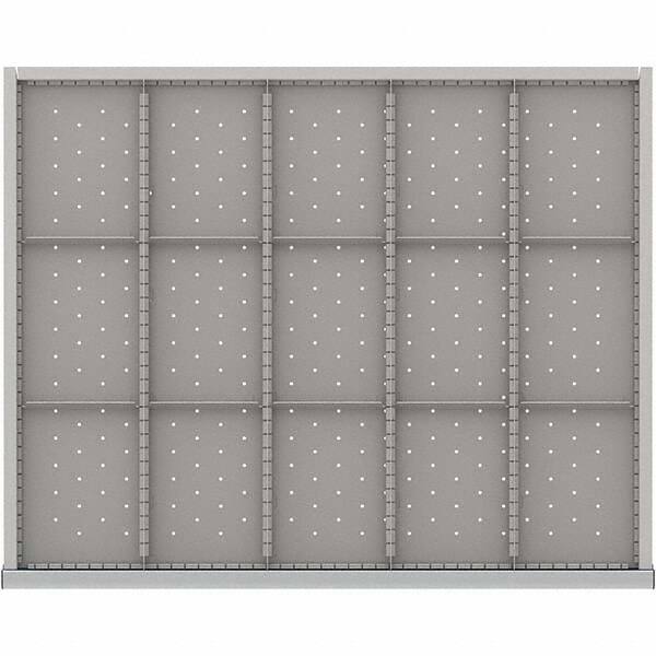 LISTA - 15-Compartment Drawer Divider Layout for 3.15" High Drawers - Americas Industrial Supply