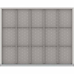 LISTA - 15-Compartment Drawer Divider Layout for 3.15" High Drawers - Americas Industrial Supply