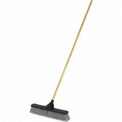 Rubbermaid - 18" Combo Duty Polyethylene Push Broom - Americas Industrial Supply