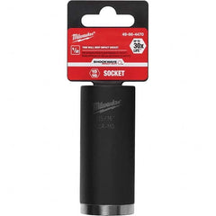 Milwaukee Tool - 1/2" Drive 15/16" Universal Thin Wall Nonsparking Deep Impact Socket - Americas Industrial Supply