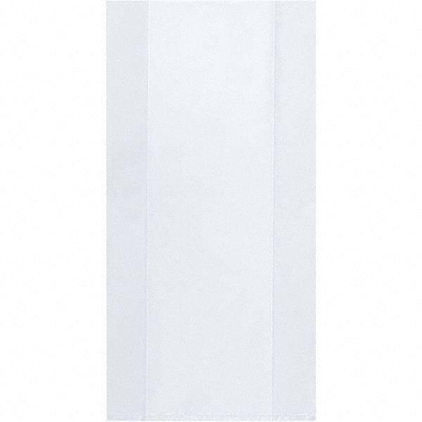 Value Collection - Pack of (1,000), 4 x 8", 2 mil Gusseted Poly Bags - Americas Industrial Supply