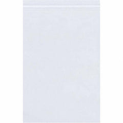 Value Collection - Pack of (500), 8 x 20" 4 mil Reclosable Poly Bags - Americas Industrial Supply