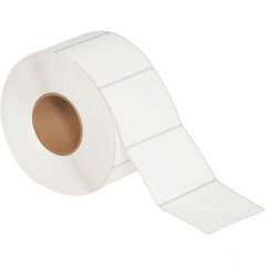 Value Collection - Pack of 4 Rolls, 2,000 Labels per Roll, 4" x 3" White Matte Coated Facestock Thermal Labels - Americas Industrial Supply