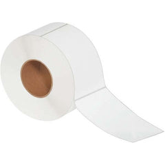 Value Collection - Pack of 4 Rolls, 900 Labels per Roll, 4" x 6-1/2" White Matte Coated Facestock Thermal Labels - Americas Industrial Supply