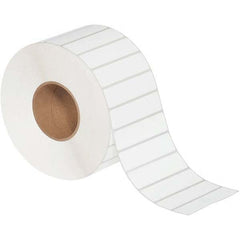 Value Collection - Pack of 4 Rolls, 5,560 Labels per Roll, 4" x 1" White Matte Coated Facestock Thermal Labels - Americas Industrial Supply