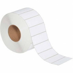Value Collection - Pack of 4 Rolls, 3,850 Labels per Roll, 4" x 1-1/2" White Topcoated Facestock Thermal Labels - Americas Industrial Supply