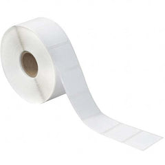 Value Collection - Pack of 12 Rolls, 1,380 Labels per Roll, 1-1/4" x 1" White Paper Thermal Labels - Americas Industrial Supply