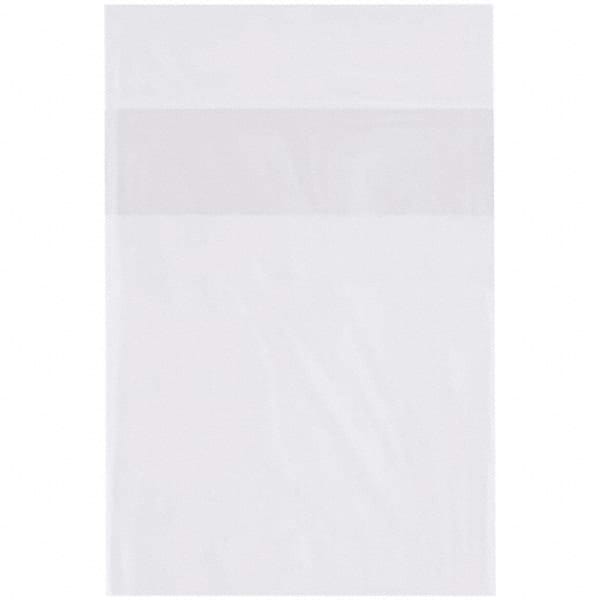 Value Collection - Pack of (2000), 7 x 7" 1 mil Flap Lock Poly Bags - Americas Industrial Supply