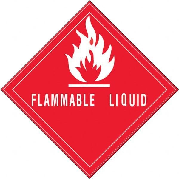 Tape Logic - Shipping Label, Header: Flammable Warning - Americas Industrial Supply