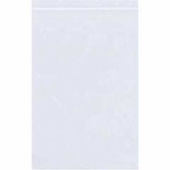 Value Collection - Pack of (1000), 5 x 12" 6 mil Reclosable Poly Bags - Exact Industrial Supply