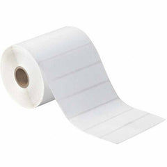 Value Collection - Pack of 12 Rolls, 1,310 Labels per Roll, 4" x 1" White Paper Thermal Labels - Americas Industrial Supply