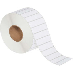 Value Collection - Pack of 4 Rolls, 5,560 Labels per Roll, 4" x 1" White Topcoated Facestock Thermal Labels - Americas Industrial Supply