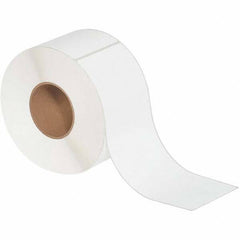 Value Collection - Pack of 4 Rolls, 500 Labels per Roll, 4" x 12" White Matte Coated Facestock Thermal Labels - Americas Industrial Supply