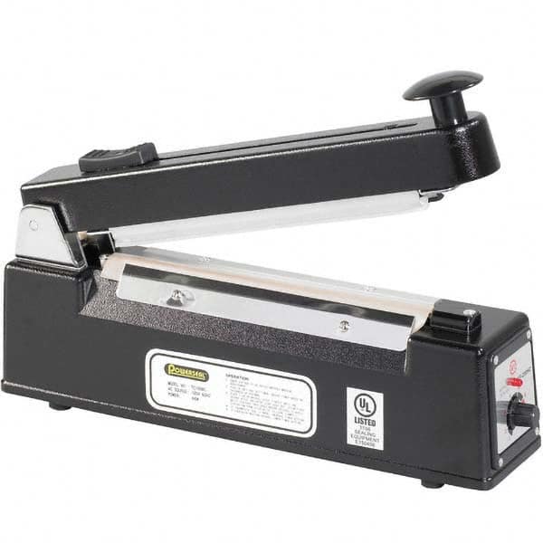 Value Collection - Polybag & Impulse Sealers Type: Table Top Thermal Impulse Sealer w/Cutter Maximum Seal Size: 8 (Inch) - Americas Industrial Supply