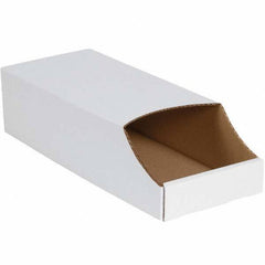 Value Collection - 8" Wide x 18" Deep x 4-1/2" High Stack & Nest Bin - Americas Industrial Supply