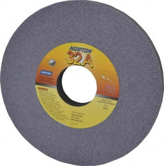 Norton - 12" Diam x 3" Hole x 1-1/4" Thick, I Hardness, 46 Grit Surface Grinding Wheel - Aluminum Oxide, Type 1, Coarse Grade, 2,070 Max RPM, Vitrified Bond, No Recess - Americas Industrial Supply