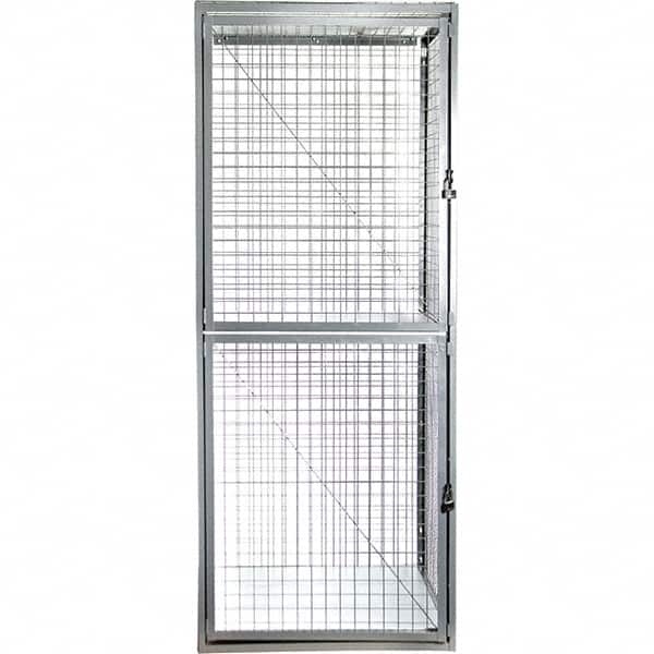 Folding Guard - Locker Accessories Type: Back Panel For Use With: Stor-More Framed Welded Wire Bulk Storage Lockers - Americas Industrial Supply