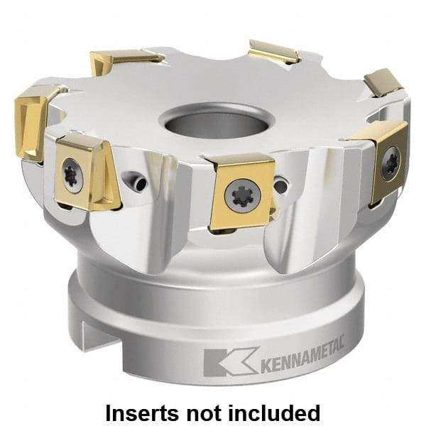 Kennametal - Indexable Square-Shoulder Face Mills Cutting Diameter (mm): 80.00 Cutting Diameter (Decimal Inch): 3.1496 - Americas Industrial Supply