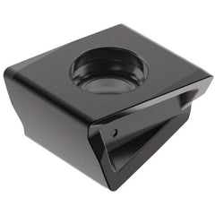 Kennametal - LNGQ120616 GE Grade KCK20 Carbide Milling Insert - TiN Coated, 1/4" Thick, 4.9mm Inscribed Circle - Americas Industrial Supply