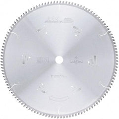 Amana Tool - 18" Diam, 1" Arbor Hole Diam, 120 Tooth Wet & Dry Cut Saw Blade - Carbide-Tipped, Clean Action, Standard Round Arbor - Americas Industrial Supply