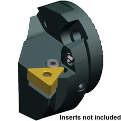 Kennametal - Left Hand Cut, 32mm Min Bore Diam, Size 25 Steel Modular Boring Cutting Unit Head - 32mm Max Bore Depth, Compatible with TNMA 160408 - Americas Industrial Supply