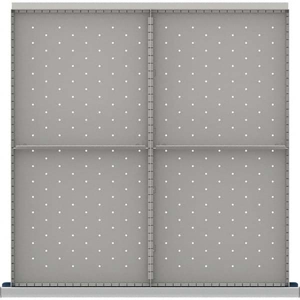 LISTA - 4-Compartment Drawer Divider Layout for 3.15" High Drawers - Americas Industrial Supply