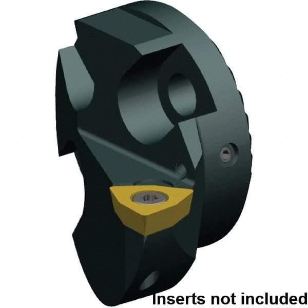 Kennametal - Right Hand Cut, 32mm Min Bore Diam, Size 25 Steel Modular Boring Cutting Unit Head - 32mm Max Bore Depth, Compatible with WPMT 04 02 04 - Americas Industrial Supply