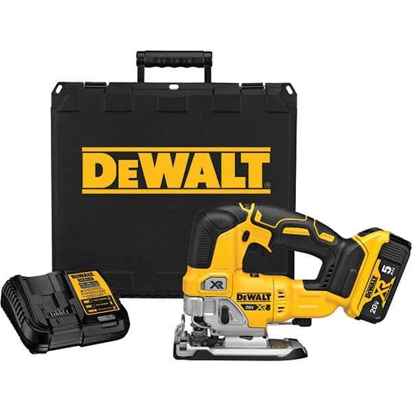 DeWALT - Cordless Jigsaws Voltage: 20 Strokes per Minute: 3200 - Americas Industrial Supply