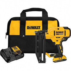 DeWALT - Cordless Nailers Fastener Type: Finish Nailer Kit Nail Length (Inch): 1-1/4 - 2-1/2 - Americas Industrial Supply