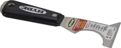 Hyde Tools - 2-1/2" Wide Stainless Steel Taping Knife - Stiff, Nylon Handle, 7.3" OAL - Americas Industrial Supply