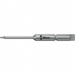 Wera - 4mm Drive IPR1 Tamperproof Torx Screwdriver Bit - 44mm OAL, Power Bit - Americas Industrial Supply