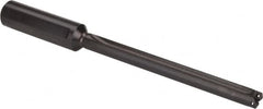 Allied Machine and Engineering - Series Z, 7/16 to 1/2" Diam, 3/4" Diam Straight Shank with Flange, Straight Flute Spade Drill - 4-3/8" Max Depth, 5-5/8" Body Length, 7-9/16" OAL, Extended Length, Through Coolant - Americas Industrial Supply