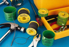 Made in USA - 1/8" Wide, 150 Grit Silicon Carbide Abrasive Tape - 50' Long, Very Fine Grade - Americas Industrial Supply