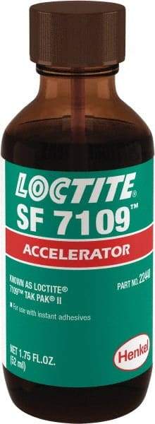 Loctite - 1.75 Fl Oz, Adhesive Activator - Americas Industrial Supply