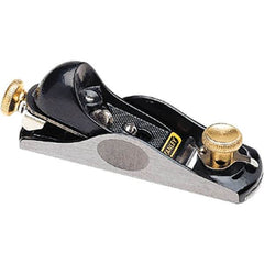 Stanley - Wood Planes & Shavers Type: Block Plane Overall Length (Inch): 6-1/4 - Americas Industrial Supply