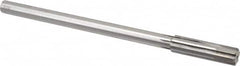Made in USA - 0.549" Carbide-Tipped 6 Flute Chucking Reamer - Americas Industrial Supply
