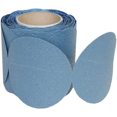Norton - 6" Diam, 80 Grit Zirconia Alumina Adhesive PSA Disc - Americas Industrial Supply