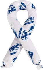 Brady SPC Sorbents - 12 Gal, 4' Long, 3" Diam, Polypropylene Sock - Oil Only, White - Americas Industrial Supply