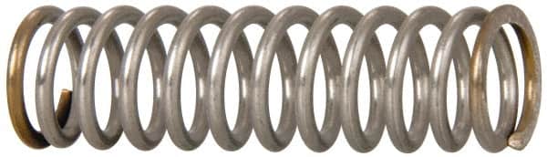 Value Collection - 0.42" OD, 1-1/2" Free Length, Compression Spring - 19.27 Lb Spring Rating - Americas Industrial Supply