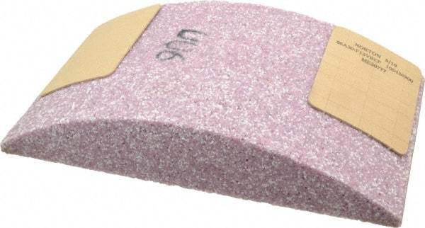 Norton - 11-1/4" Wide x 6" High x 2-1/4" Thick Grinding Segment - Aluminum Oxide, 30 Grit, Hardness F, Blue Print No. ME30777 - Americas Industrial Supply