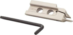 Iscar - 3" Groove Width, 7mm Max Depth of Cut, Right Hand Cut, HGAI Indexable Grooving Blade - GRIP, GRIP (Full Radius), HGN-C, HGN-J, HGN-UT Insert Style, Series Heliface - Americas Industrial Supply