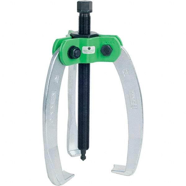 KUKKO - 3 Jaw, 1/2" to 9-7/8" Spread, 10 Ton Capacity, Jaw Puller - For Bearings, Gears, Discs - Americas Industrial Supply