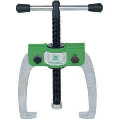 KUKKO - 2 Jaw, 1/4" to 2-3/8" Spread, 1 Ton Capacity, Jaw Puller - 2" Reach, For Bearings, Gears, Discs - Americas Industrial Supply