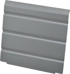 Vidmar - Tool Box Steel Drawer Divider - 4-1/4" Wide x 4-5/8" Deep x 4-1/2" High, Gray, For Vidmar Cabinets - Americas Industrial Supply