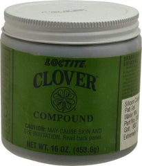 Loctite - 1 Lb Water Soluble Compound - Compound Grade Super Fine, 800 Grit, Black & Gray, Use on General Purpose - Americas Industrial Supply