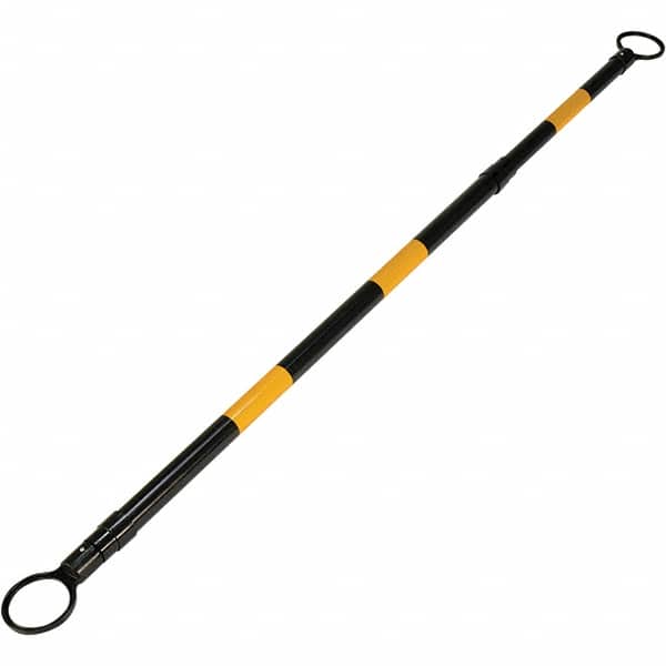 Vestil - Traffic Cones Type: Barrier Bar Color: Black; Yellow - Americas Industrial Supply