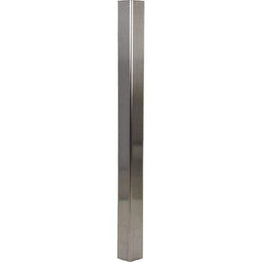 Vestil - 3-1/2" Long, Steel Corner Guard - Silver - Americas Industrial Supply