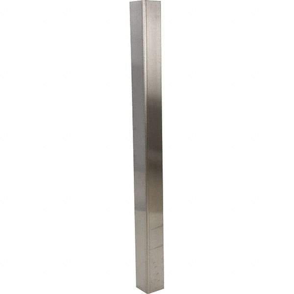 Vestil - 3-1/2" Long, Steel Corner Guard - Silver - Americas Industrial Supply
