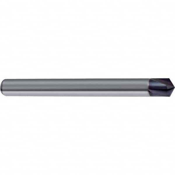 Guhring - 6mm Diam 4 Flute Single End Solid Carbide Chamfer Mill - Americas Industrial Supply