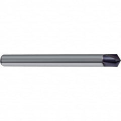 Guhring - 6mm Diam 4 Flute Single End Solid Carbide Chamfer Mill - Americas Industrial Supply